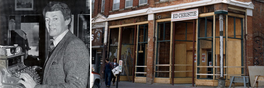 Ed Christie renovated the downtown Collingwood location to expand to include men's, women's and children's clothing