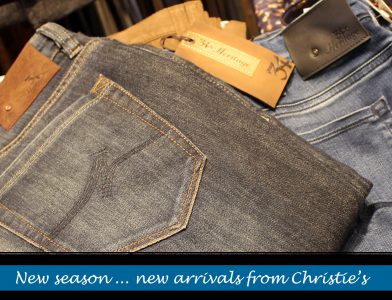 Men's denim from Christie's Clothing